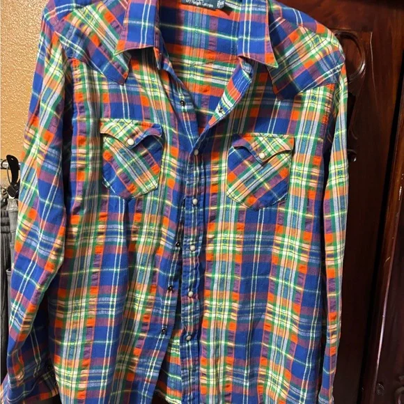 Polo Ralph Lauren Plaid Shirt XXL - Picture 2 of 2